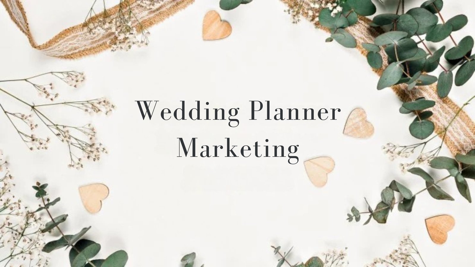 wedding planner marketing