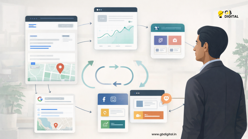 Complete 2026 digital marketing guide for businesses in India. Learn strategies, tools, mistakes, and real-world insights to grow online sustainably.